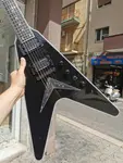 Epiphone Dave Mustaine Flying V Custom 2023 - черный металлик - фото 2