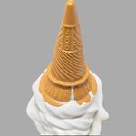 HUMAN MADE 21ss ice cream 99 paper weight white модные фигурки - фото 4