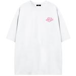 Футболка унисекс без принта, черная с сердцем, 2 шт - фото 9