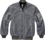 Куртка Brandit MA1 Sherpa Teddy Fleece Jacket, антрацит - фото