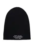 Шапка бини с вышитым логотипом MARC JACOBS, черный - фото 2
