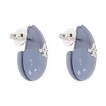 Волновые серьги TORY BURCH - фото