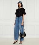 Сумка-хобо Love Moschino, черный - фото 3