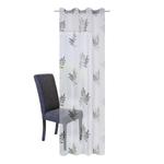 Штора с люверсами Home Wohnideen Bambou, 245 см, серый - фото