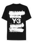 Y-3 футболка с графичным принтом, черный - фото 2