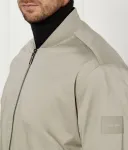 Атласный жакет Regular fit Calvin Klein, бежевый - фото 4