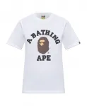 Футболка с логотипом A Bathing Ape, белый - фото