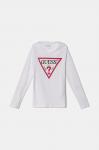 Детская футболка с длинными рукавами Guess, белый - фото 2