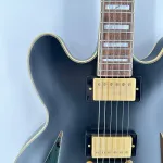 Epiphone Sheraton Emily Wolfe Stealth - черное дерево - фото 2