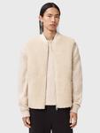 Otis Boxy Fit укороченный жилет AllSaints, Bone White - фото