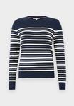 Джемпер Tommy Hilfiger Jumper, Dark Night Navy/Calico/Dark Blue - фото 5