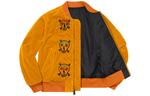 Куртка Supreme Clayton Patterson Skulls, желтый - фото 3