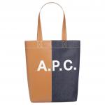 Сумка через плечо A.P.C с панелями и принтом логотипа - фото