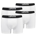 Боксеры Levi´s Boxershort 4 шт, белый - фото