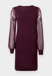 Платье ONLY ONLLACEY O NECK DRESS, Winetasting /Bordeaux - фото 5