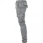 Брюки Urban Classics TB1268 cargo, серый - фото 7