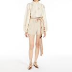 Рубашка Max Mara Caladio MaxMara, слоновая кость - фото 4