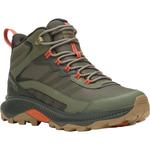 Скоростные трекинговые ботинки Speed strike 2 mid wp Merrell, зеленый - фото 2