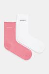 Носки 2 пары Hugo, розовый - фото