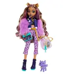 Детская кукла Monster High Fabulous Clawdeen Wolf doll, розовый - фото