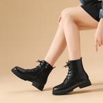 Ботинки Martin Boot женские Zhr, черный - фото 3