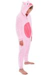 Комбинезон из свиного флиса Animal Crazy, розовый - фото 2