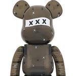BE@RBRICK X God Selection Xxx Clear Black - фото 2