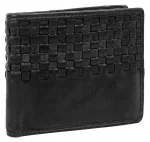 Кошелек Bagan, натуральная кожа, черный - фото 2