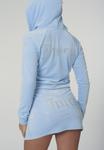 Толстовка Juicy Couture MADISON, Powder Blue/Blue - фото 6