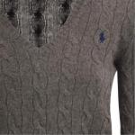 Свитер Polo Pony Polo Ralph Lauren, серый - фото 4