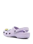Кроксы с нашивками Crocs, фиолетовый - фото 3