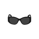 Солнцезащитные очки Nano Round BALENCIAGA, черный - фото