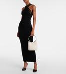 Кожаная сумка-ведро Ring Medium Alaïa, Ivoire - фото 5