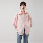 ELLE Рубашка Women's Pink Lapel Moderate - фото 5
