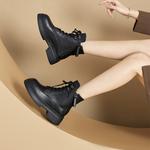 Ботинки Martin Boot женские Acemicky, цвет Black Fleece-Lined - фото 4