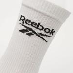 Носки длинные Reebok, 3 пары, белый - фото 6