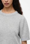 Футболка Rouge Edit Basic T-shirt, Light Grey Melange/Light Grey - фото 4