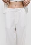 Брюки PULL&BEAR Trousers, White - фото 4