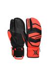Варежки Reusch 3 Finger Worldcup Warrior Lobster, цвет 7809 black/fluo red - фото