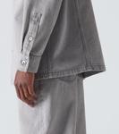 Джинсовая рубашка Bottega Veneta, Light Grey - фото 6