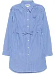 Платье-рубашка в полоску Chocoolate, синий - фото