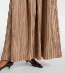 Платье-бюстье Cristel из плиссированного поплина The Row, кэмел - фото 5