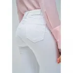 Джинсы Salsa Destiny Push Up Flare Fit, белый - фото 4