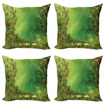 Чехол для подушки Abakuhaus, зеленый - фото