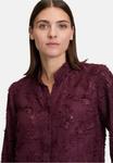 Блуза Betty & Co MIT STRUKTUR, Dark Aubergine/Lilac - фото 3