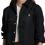 Polo Ralph Lauren Женская черная рубашка - фото 7