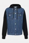 Куртка Pier One Denim jacket, Mid Blue Wash/Black/Blue Denim - фото 4