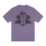 Футболка Stussy Double Dragon Tee Pigment Dyed, Grape - фото 2
