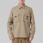Timberland Мужская рубашка цвета хаки - фото 3