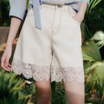 ELLE Джинсовые шорты Women's White Moderate - фото 6